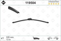 VALEO 119504 SİLECEK SÜPÜRGESİ ARKA GOLF5-GOLF6-POLO-IBIZA-TIGUAN 335 mm