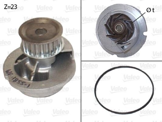 VALEO 506656 DEVİRDAİM ASTRA G-H-VECTRA B-C-MERIVA-ZAFIRA 1.8-1.8 16V