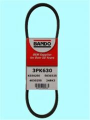 BANDO 3PK0630 KANALLI KAYIŞ TOYOTA COROLLA 1.6L 4AF 4A-FE AE92 AE101 AE111 92-00