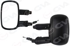 GVA 1029101 DIŞ DİKİZ AYNASI SOL DOBLO 01> MEKANİK KONVEKS VM-666L