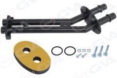 GVA 6843115 KALORİFER RADYATÖRÜ GİRİŞİ BORU TAKIMI OTOMATİK KLİMA PEUGEOT P307 2001-2009
