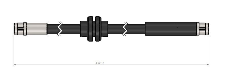 FREN HORTUMU ON MERCEDES E-CLASS W211 S211