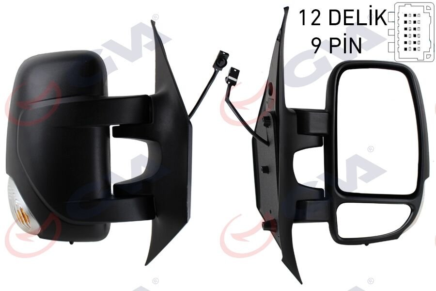 DIŞ DİKİZ AYNASI SAĞ MASTER-MOVANO 10> ELEKTRİKLİ ISITMALI SİNYALLİ SENSÖRLÜ KONVEKS