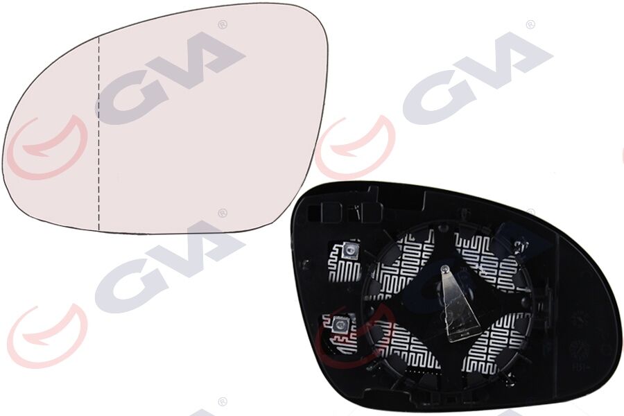 GVA 1175022 AYNA CAMI SOL GOLF V-JETTA-PASSAT 04> ISITMALI ASFERİK VM-197AGHL