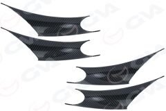 IC KAPLAMA 4 PARÇA SET KARBON SIYAH BMW F30 LCI