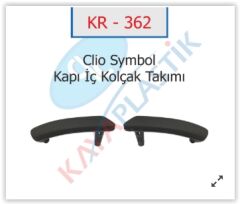 KAYA KR362 KAPI İÇ KOLÇAK TAKIMI SYMBOL-SANDERO
