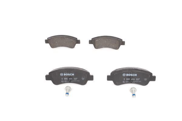 BOSCH 0986494027 ÖN FREN BALATASI CORSA F 19> CROSSLAND 17> C2 03> C3 09> AIRCROSS 17> C4 04> C-ELYSEE 12> XSARA 96> BERLINGO 96> PARTNER 96> 206 00> 207 07> 208 12> 301 12> 307 00> 2008 13> 1007 05> DS3 