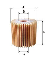 FILTRON FILT OE 685/5 COROLLA (E15, E18) : YARIS (P9, P13) 1.4 D4D 09-18 : AURIS (E15, E18) 1.4 D4D 09-18 : RAV4 (A4) 2.5 Hybrid 16- YAG FILTRESI .