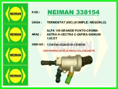 NEIMAN 338154 TERMOSTAT 88C KOMPLE / MÜŞÜRLÜ ALFA 159-GRANDE PUNTO-CROMA-ASTRA H-VECTRA C-ZAFIRA-SIGNUM 1.9CDT