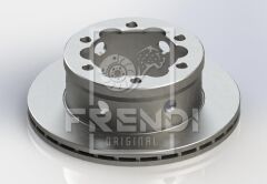 FRENDI 24142 FREN DISKI ARKA MERCEDES SPRINTER B901>B904 . VW LT 28-35-46 CIFT TEKER