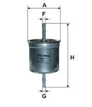 FILTRON FILT PP 866/3 VOLVO S60/S80/V70/XC60/XC90 YAKIT FILTRESI