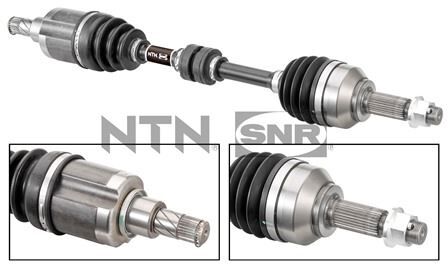 SNR DK68016 KOMPLE AKS SOL NISSAN QASHQAI 1.6L HR16DE J10 6 vites 10-13 OTOMATİK VİTES