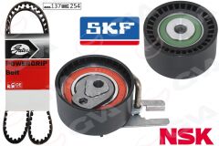 GVA 59T4315G EKSANTRİK GERGİ KİTİ P206-P207-P307-P308-P407-P3008-EXPERT-PARTNER-BERLINGO-JUMPY-C2-C3-C4-C5- XSARA -FOCUS II-FIESTA V-VI VOLVO S40-C30-V50-FIAT SCUDO EURO4 1.6 HDI-TDCİ