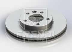 ÖN FREN AYNASI TRANSPORTER T5-MULTIVAN 03>TOUAREG 02>CRAFTER 06> 308x29.5x5DL HAVALI