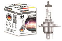 WOLFRAM 22144 AMPUL 12V H4 60/55 P43t STANDART IŞIK TIRNAKLI P43t 64193