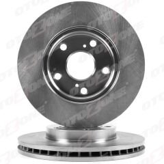 ÖN FREN DİSKİ HAVA KANALLI TOYOTA AURIS COROLLA 1.33L 1NR-FE NRE150 10-> / 1.6L 1ZR-FE ZRE151 07-12 / 1.4L 1NDTV NDE150 07-12 - 273 ÇAP X 5 BİJON Adet disk fiyatıdır