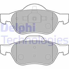 DELPHI LP1714 ÖN FREN BALATASI RENAULT LAGUNA II 01>05 LAGUNA III 07>15 MEGANE II 02>