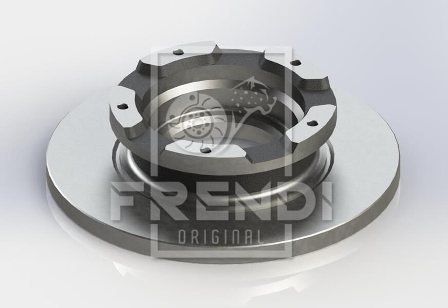 FRENDI 13573 FREN DİSKİ ARKA FORD TRANSİT 06> V347 ÖNDEN ÇEKER