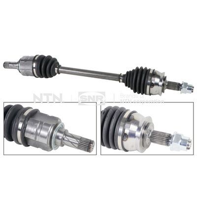 SNR DK53022 KOMPLE AKS SOL OPEL CORSA D 06>14 CORSA E 14>19 ADAM 12>19 1.0-1.2-1.4 22x22x615