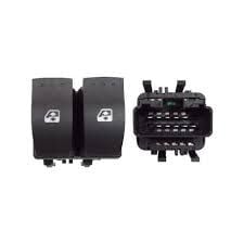 CAM AÇMA/KAPAMA ÇİFTLİ ÖN SOL ÇİFTLİ-SİYAH RENAULT MEGANE II 02> TRAFIC II 06> LAGUNA II 01> OPEL VİVARO A 06> 10 FİŞLİ