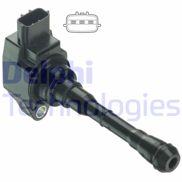 DELPHI GN10614-12B1 ATEŞLEME BOBİNİ ATEŞLEME BOBİNİ MGN IV-TALISMAN 15>1.6TCE / NISSAN JUKE 1.6L MR16DDT DIG-T F15 10->