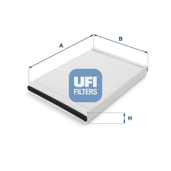 UFI 5304700 POLEN FİLTRESİ DİKDÖRTGEN ASTRA G 98-04 - ASTRA H 04-14 -ZAFIRA A 98-10 1.4-1.6-1.8-2.0T-16V