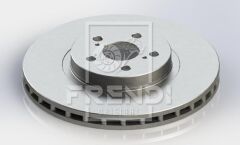 ÖN FREN DİSKİ HAVA KANALLI TOYOTA COROLLA VERSO 2.0L 1CDTV D-4D CDE120 01-06 / AVENSIS 2.2L 2AD-FT V ADT251 05-09 295 çap X 5 bijon - Takım disk fiyatıdır