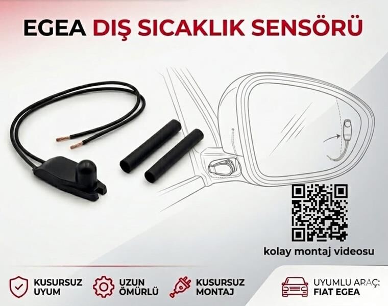 AFT 735646188 AYNA DIŞ SICAKLIK ISI SENSÖRÜ MÜŞÜRÜ FIAT EGEA