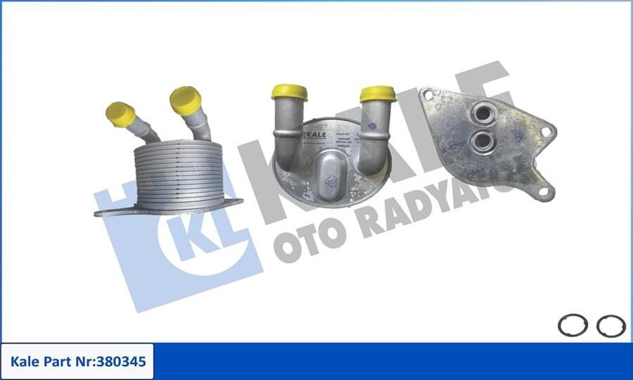 KALE 380345 TORK KONVERTOR YAG SOGUTUCUSU BMW F40 F44 F45 F46 F48 F49 F39