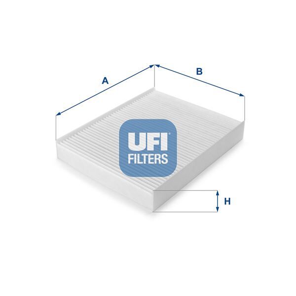 UFI 5307600 POLEN FİLTRESİ FIESTA V 1.3-1.4TDCI-1.4 16V-1.6TDCI-1.6 16V 01 > FUSION 1.4-1.4TDCI-1.6-1.6TDCI 02 >