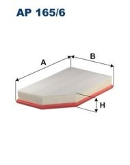 FILTRON FILT AP 165/6 VOLVO S60 II S80 II S80 II V60 V60 V70 III V70 III XC60 XC60 XC70 III HAVA FILTRESI