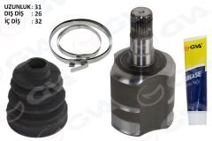 GVA 4475299KI AKS KAFASI İÇ GOLF5-GOLF6-JETTA BM OTOMATIK 04-13 BM