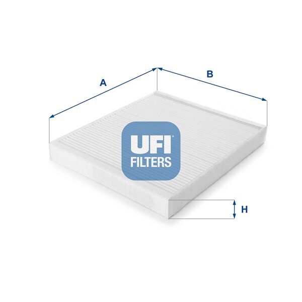 UFI 5303000 POLEN FİLTRESİ BEHR TİP OPEL ASTRA F-G-H-ZAFIRA 1.2i 16V-1.8i-1.6i-1.4-1.4 16V-1.6-1.8-2.0 16V