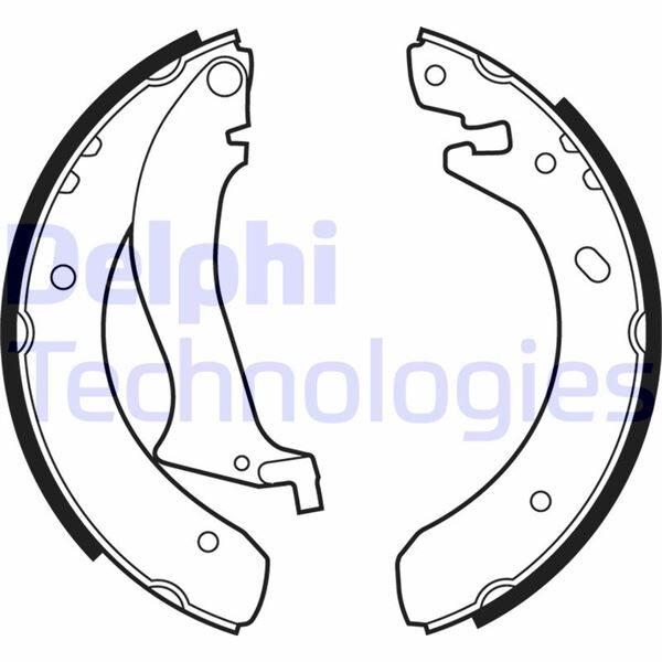 DELPHI LS1870 FREN BALATASI ARKA PARK FRENI LAND ROVER FREELANDER I L314