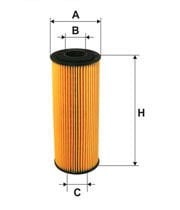 FILTRON FILT OE 640/1 GOLF4-BORA-LT-CRAFTER YAG FILTRESI E154HD48 / OX 143D (KAGIT)