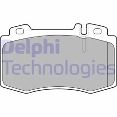 DELPHI LP1828 FREN BALATASI ON MERCEDES AMG W203 S203 C209 C219 W211 W220