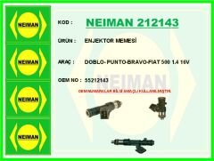 NEIMAN 212143 ENJEKTOR MEMESİ DOBLO- PUNTO-BRAVO-FIAT 500 1.4 16V