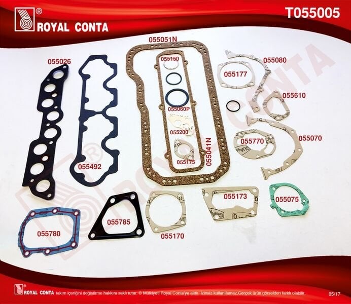 MOTOR TAKIM CONTASI YARIM SKC SİZ TEMPRA 1.6 TK