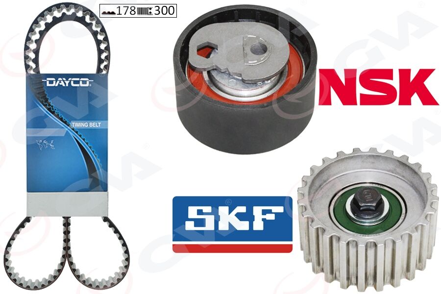 GVA 59T2917D EKSANTRİK GERGİ KİTİ 178x300 DUCATO 2.3D- JTD 06 > DAILY II-III 02 > F1AE0481C DAYCO KAYIŞ