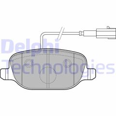DELPHI LP2223 FREN BALATASI ARKA ALFA ROMEO GİULİETTA 10> FİŞLİ