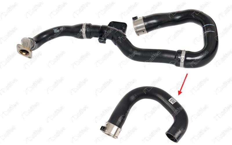 NIFEA 21347 TURBO GİRİŞ BÜYÜK PARÇA HORTUMU OPEL CORSA D 1.3 DTJ 07>