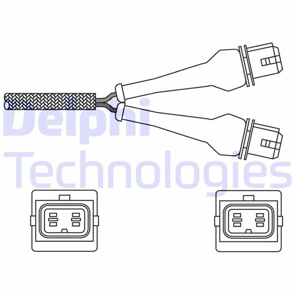 DELPHI ES20244-12B1 OKSİJEN SENSÖRÜ PEUGEOT P106 91>96 P306 94>01 CITROEN AX-ZXXANTIA 91-01 1.1 TU1 1.4 TU3 1.6 TU5