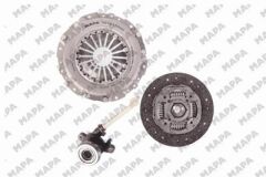 MAPA 017215508 DEBRİYAJ SETİ BASKI BALATA RULMAN ÇİFT SEGMANLI MEGANE II 02> LOGAN 04> SCENIC II 02> CLIO III 05> MODUS 04> MICRA III 05> ALMERA II 02> 1.5dCi K9K-MEK-JR5