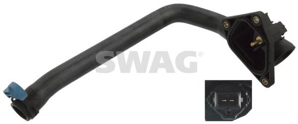SWAG 20104270 TERMOSTAT HORTUMU BMW N13 F20 F21 F30 F31 F35 MUSURLU