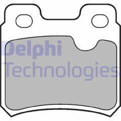 DELPHI LP586 ARKA FREN BALATASI VECTRA A 88-95 ASTRA F 94-98 CALIBRA A 90-97 KADETT E 86-91 VECTRA B 96>