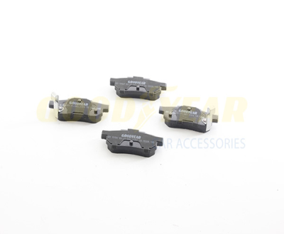 GDY 101047 HONDA CIVIC FREN BALATASI ARKA TAKIM 1988-1995 ARASI UYUMLU FREN BALATASI ARKA