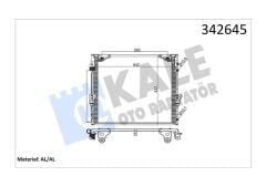KALE 342645 KLİMA KONDENSERİ LAND CRUISER AL-AL