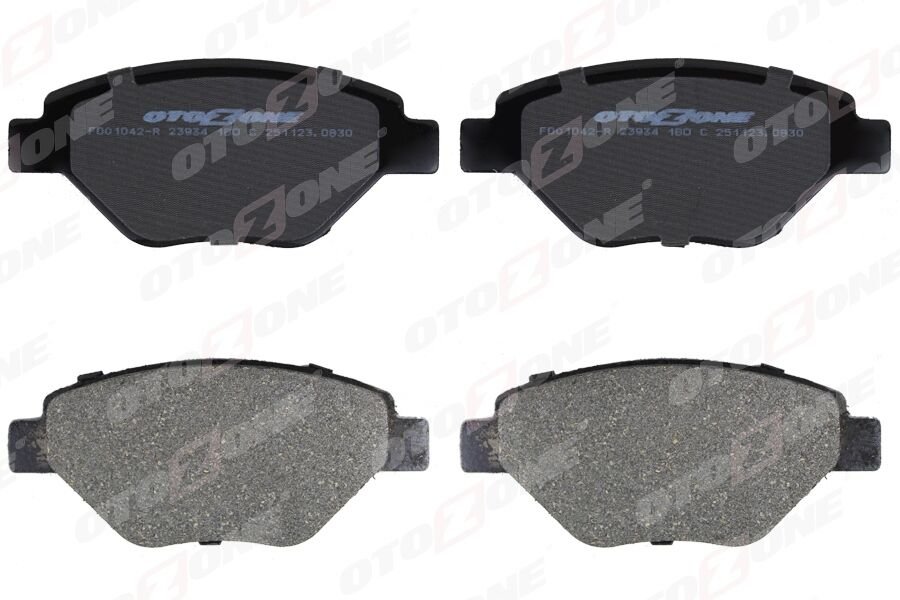OTOZONE FDO1042-R ÖN FREN BALATASI MEGANE II 02>08 1.4 54x122x18