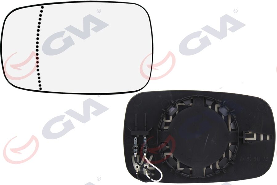 GVA 1111001 AYNA CAMI SOL MEGANE-SCENIC 03> ISITMALI ASFERİK VM-138AGHL-OE