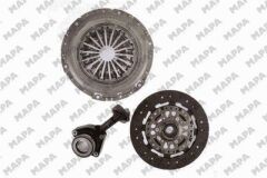 MAPA 001240208 DEBRİYAJ SETİ XTEND CSC İLE C-MAX 04 >08 FOCUS II 04 >11 1.6 TDCI C-MAX 06>11 1.6 TDCI MAZDA III 03>09 VOLVO S40 S40 II 06>12 V50 04> RULMANLI